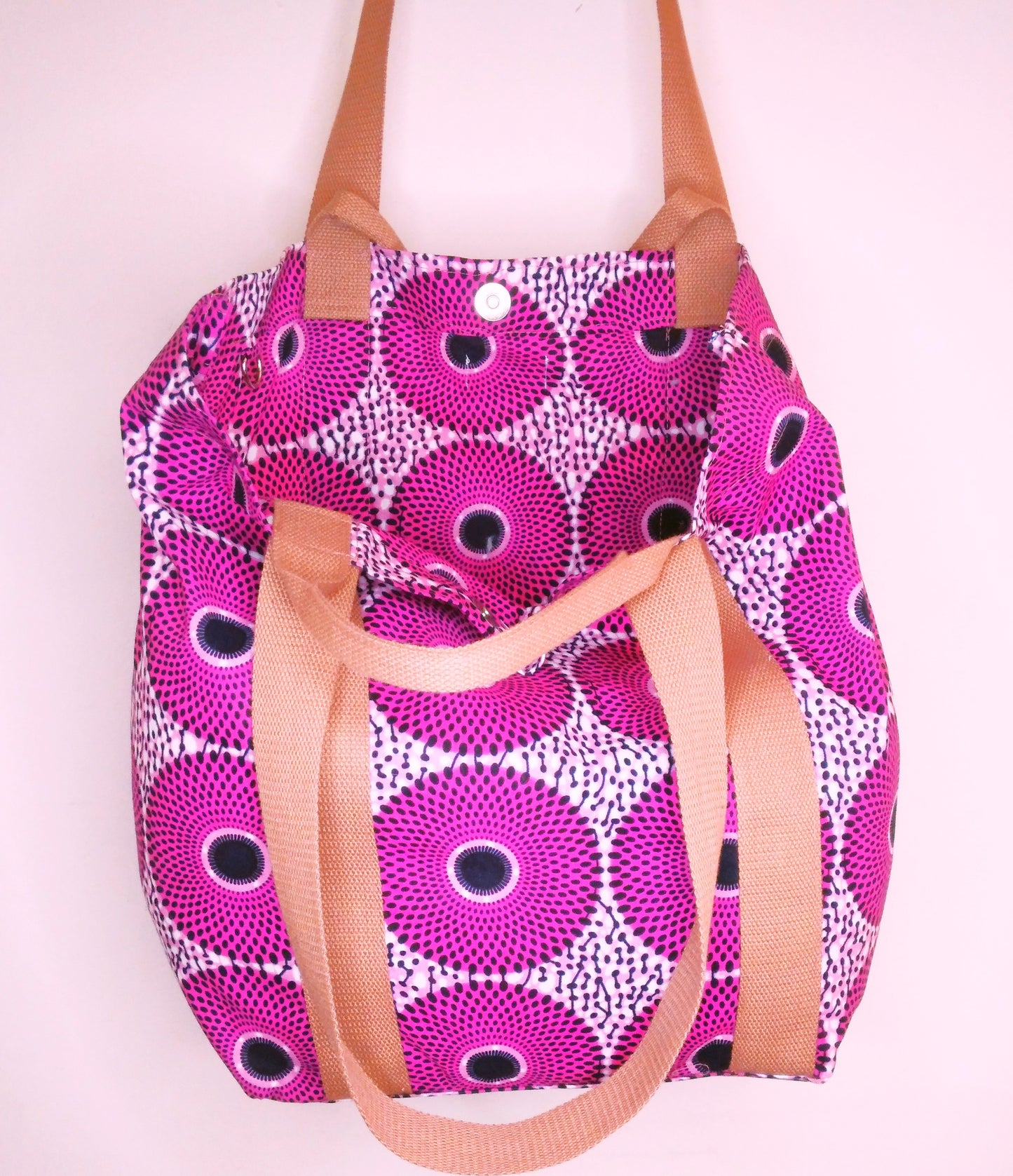 Bolso Zoë círculos rosas