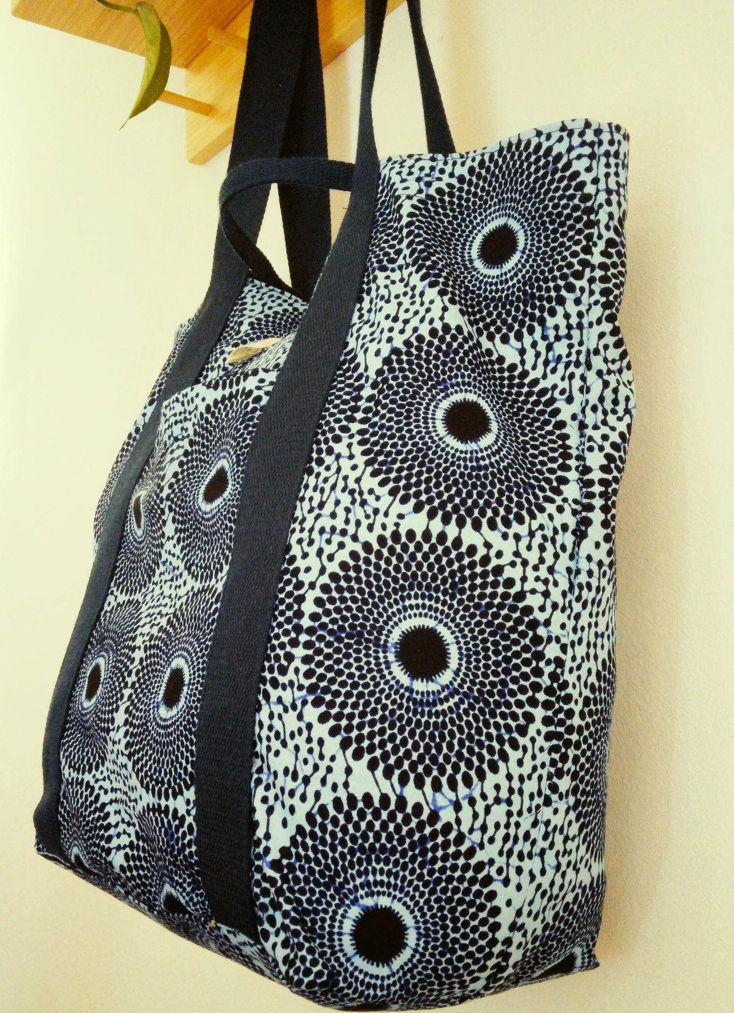Bolso Zoë círculos azules