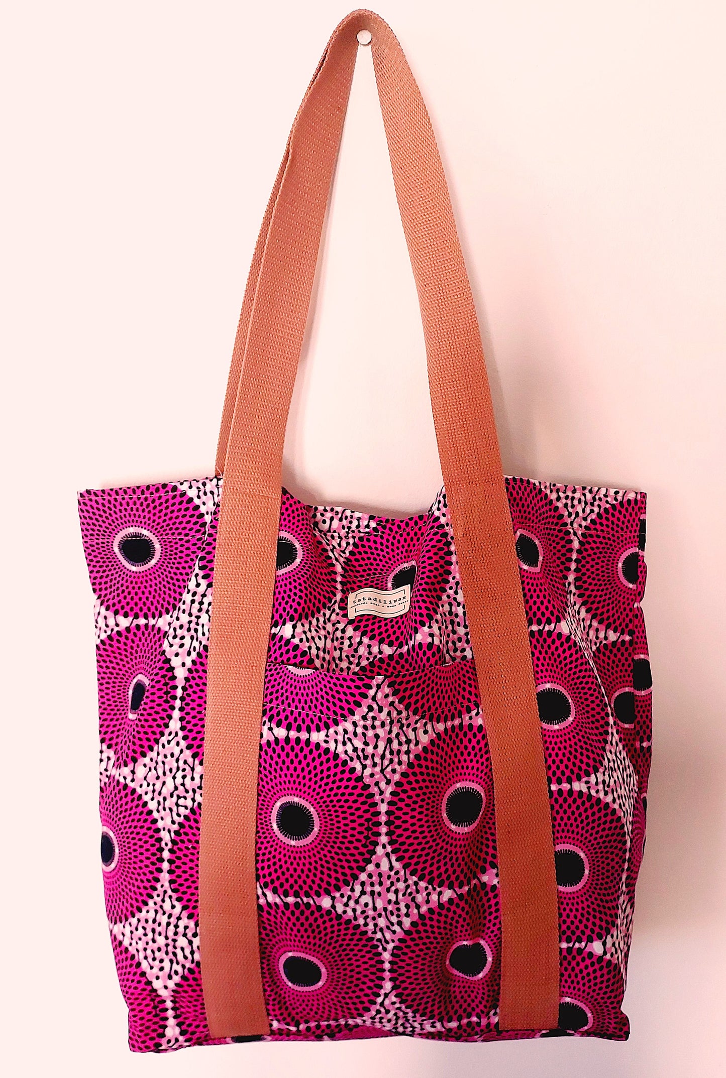 Bolso Zoë círculos azules