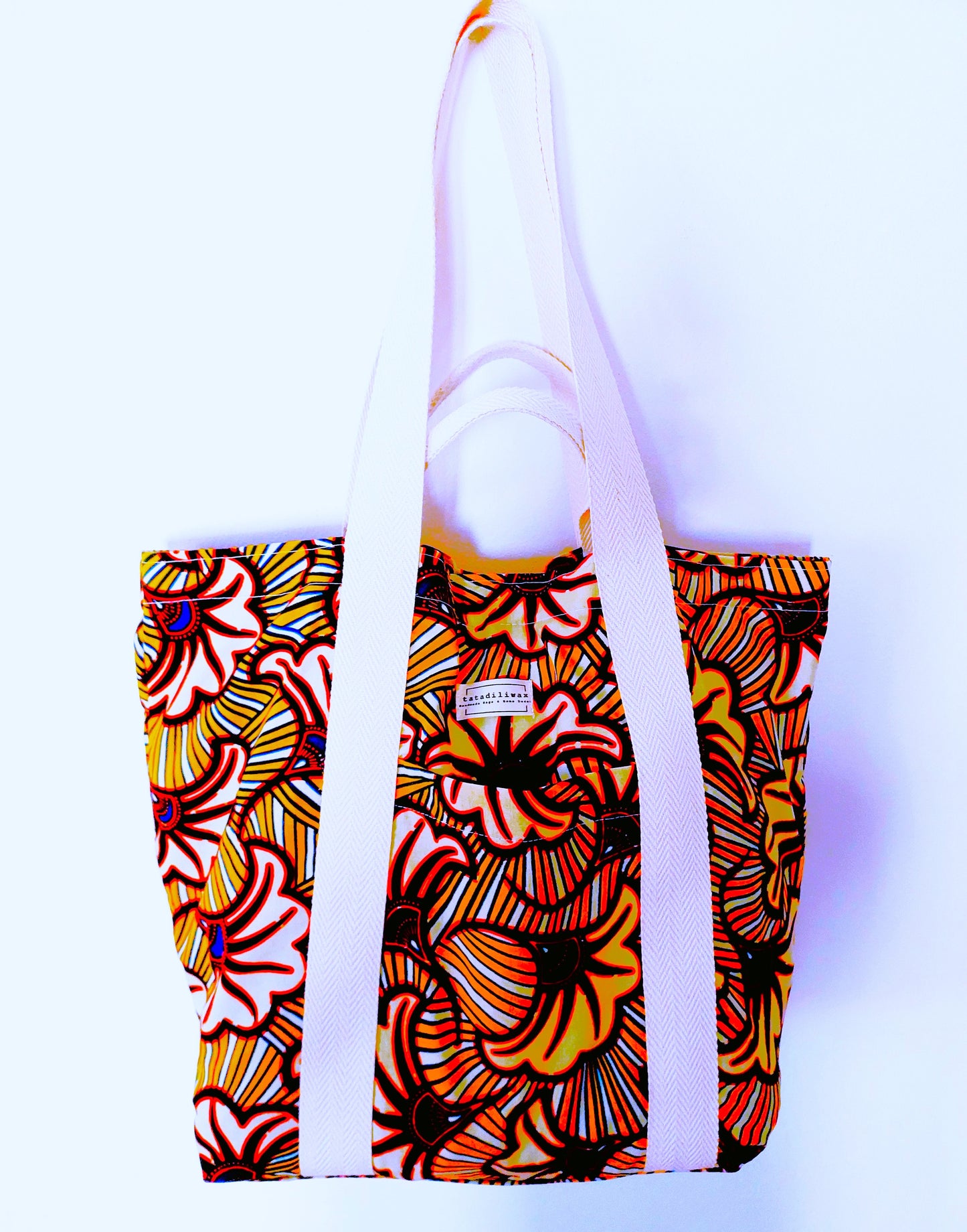 Bolso Zoë flores rojas