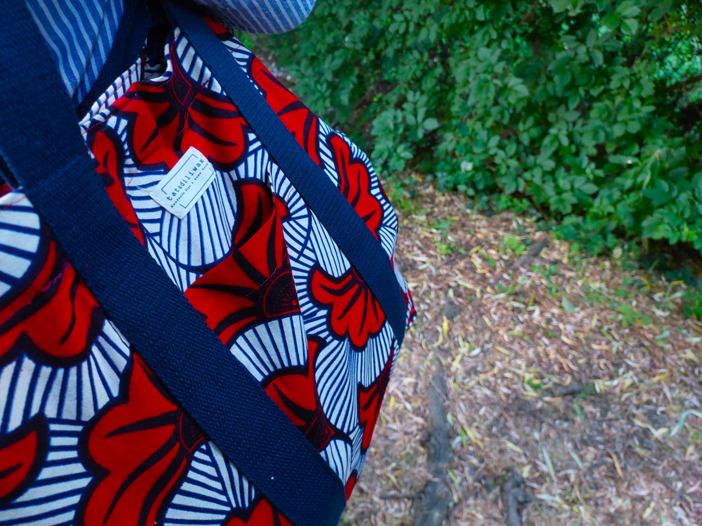 Bolso Zoë flores rojas