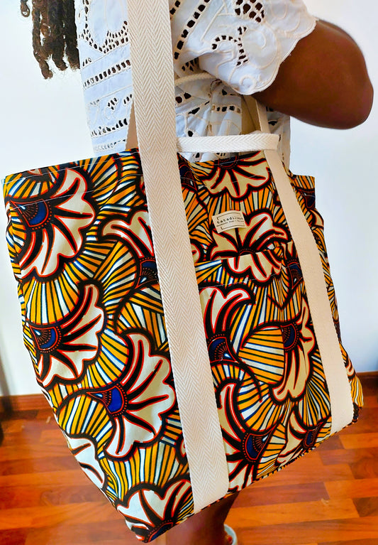 Bolso Zoë flores amarillas