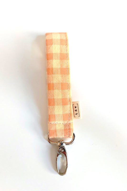 Llavero Maya vichy naranja