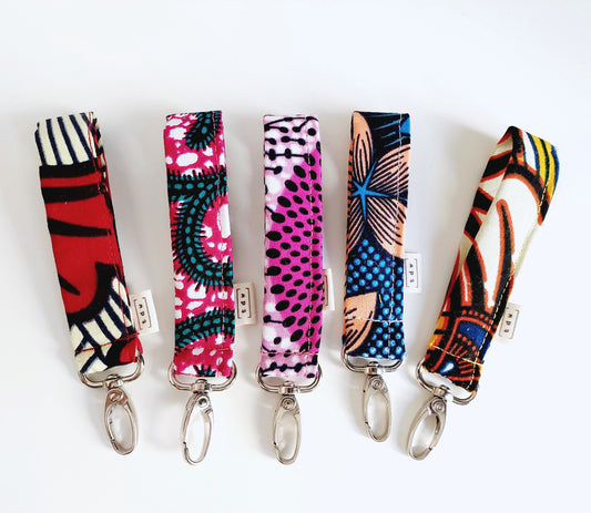 Maya keychain wax fabric