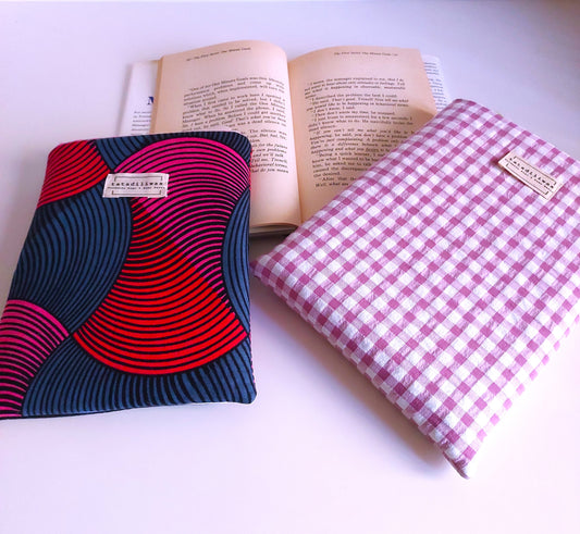 Funda de libro Nina vichy malva