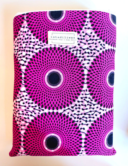 Funda de libro Nina círcurlos rosas